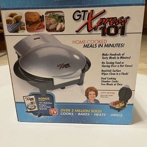 NEW GT Xpress 101 Countertop grill